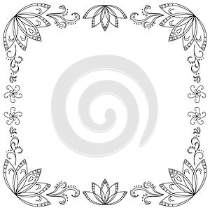 Abstract background, contours