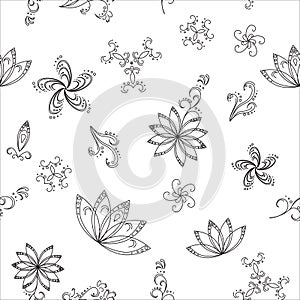 Abstract background, contours