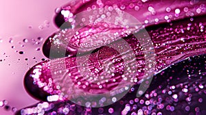 Abstract background for cosmetic products. Close up of makeup texture, bright and sparkles beauty