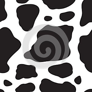 Abstract background. Cow background seamless pattern.