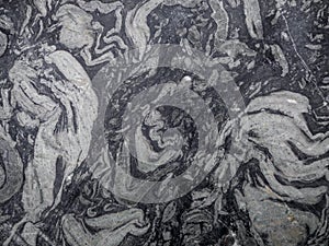 Abstract background, creative texture of marble and gold foil, decorative marbling, artificial fashionable stone