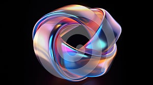 Abstract background. 3d rendering, 3d illustration. Computer generated image. Generative AI