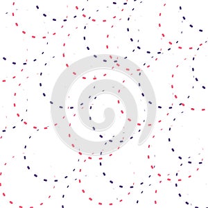 Abstract background with dashed circles