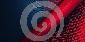 Dynamic Abstract Background with Red Diagonal Stripe and Halftone Pattern