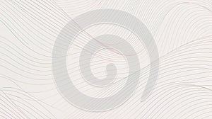 Abstract background with delicate curved lines creating a subtle and elegant pattern design element