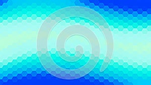 abstract background design with blue color combination and hexagonal pattern