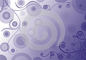 Abstract Background Design Circles and swirls