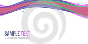 Abstract background design website header collection