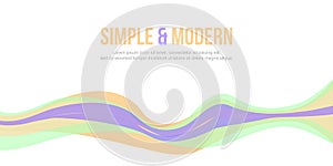 Abstract background design website header modern