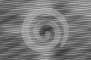 Abstract background of diagonal stripes pattern in grey scale