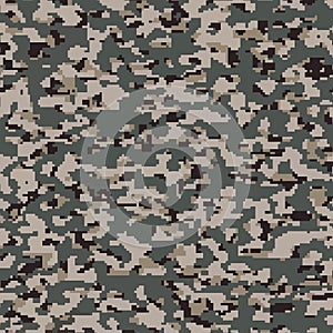 Abstract background with a digital camo style pattern