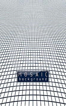 Abstract background of dimensional 3d low poly mesh vector illus