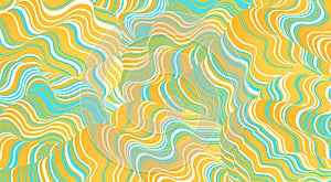 Abstract Background distorted lines liquid shape. Psychedelic stripes. Vector illustration for brochure, flyer, banner