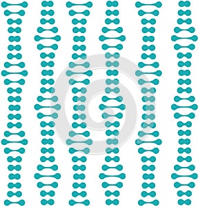 Abstract background with DNA strand molecule structure