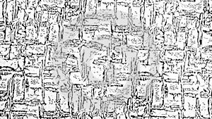 Abstract background drawing