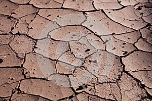 Abstract Background: Dry, Cracked Mud