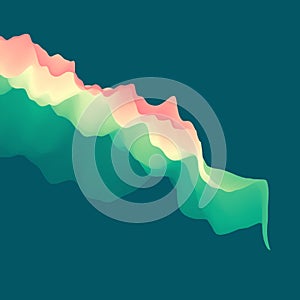 Abstract Background. Dynamic Effect. Futuristic Technology Style. Motion Vector Illustration