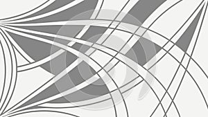 Abstract Background with Dynamic, Sharp Swirling Lines, vector design Generative AI