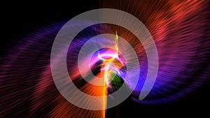 Abstract background of energy clots