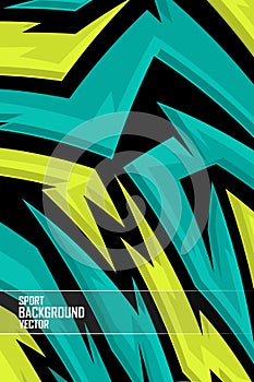 Abstract background for extreme jersey team, racing, cycling, leggings, football, gaming and sport livery.