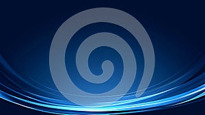 Abstract Blue Wave Background with Grid Overlay