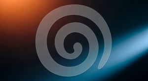 Abstract Gradient Light Beams with Subtle Grid Overlay