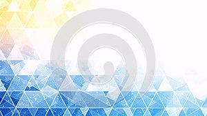 Abstract Geometric Triangle Pattern Background with Gradient Colors