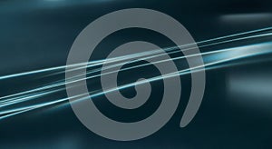 Abstract Blue Light Streaks Background