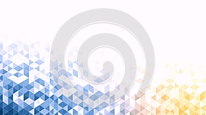 Abstract Geometric Triangle Background with Gradient Colors