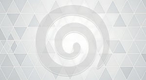 Geometric Triangle Pattern Background - Subtle Grey and White Abstract Texture