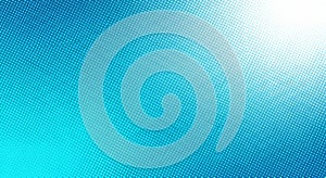 Abstract Blue and Teal Gradient with Halftone Dot Pattern background texture