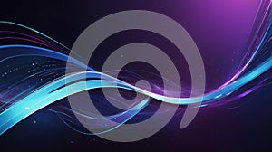 abstract background featuring dynamic lines and curves symbolizing high-speed data transfer