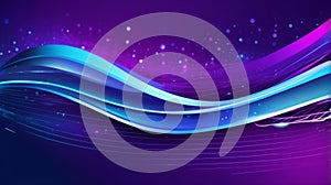 abstract background featuring dynamic lines and curves symbolizing high-speed data transfer