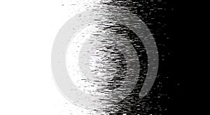 Abstract Black and White Gradient Texture