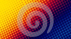Halftone Gradient Background