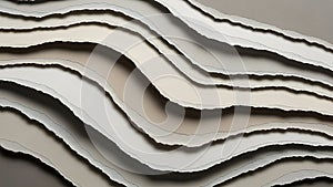 Torn Paper Layers Abstract Background