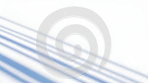 Abstract Parallel Shadows on White Background