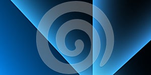 Abstract background featuring smooth darkblue gradients with overlapping transparent geometric shapes. Ideal for business photo