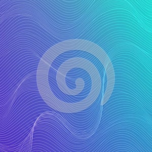 Abstract background featuring smooth, undulating lines over a gradient backdrop