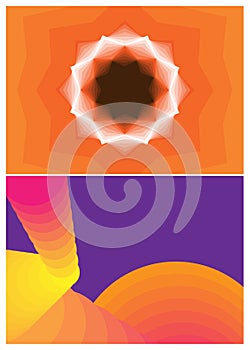 Abstract background festival eventCelebration fun.vibrant color design. Geometric blend color vector graphic