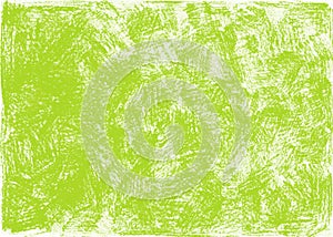 Abstract background. Filled with texture drawn with colored pencils. Yellow colors. photo