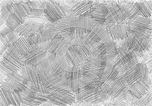 Abstract background. Filled with texture drawn with pencils. Different shades of gray colors. photo