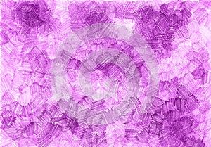 Abstract background. Filled with texture drawn with pencils. Different shades of purple colors photo