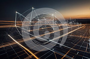 Abstract background on the Finance theme - Grid of intersecting lines symbolizing stability and analytics