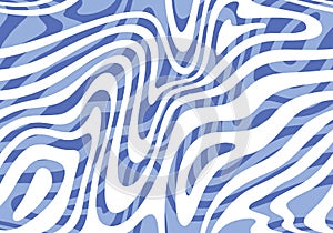 Abstract Background with Flow of Water Waves.