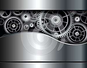 Abstract background gears