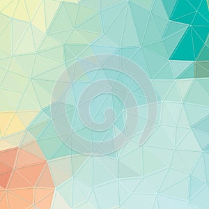 Abstract background, geometric design, vector illustration. Geometric tesselation of colored surface.