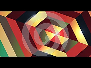 Abstract background, geometric design, vector illustration. Geometric tesselation of colored surface.