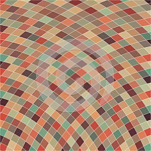 Abstract background, geometric design, vector illustration. Geometric tesselation of colored surface. Stained-glass