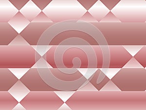 Abstract background, geometric pink and beige shining artistic decorative pattern